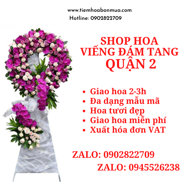 shop hoa viếng đám tang quận 2